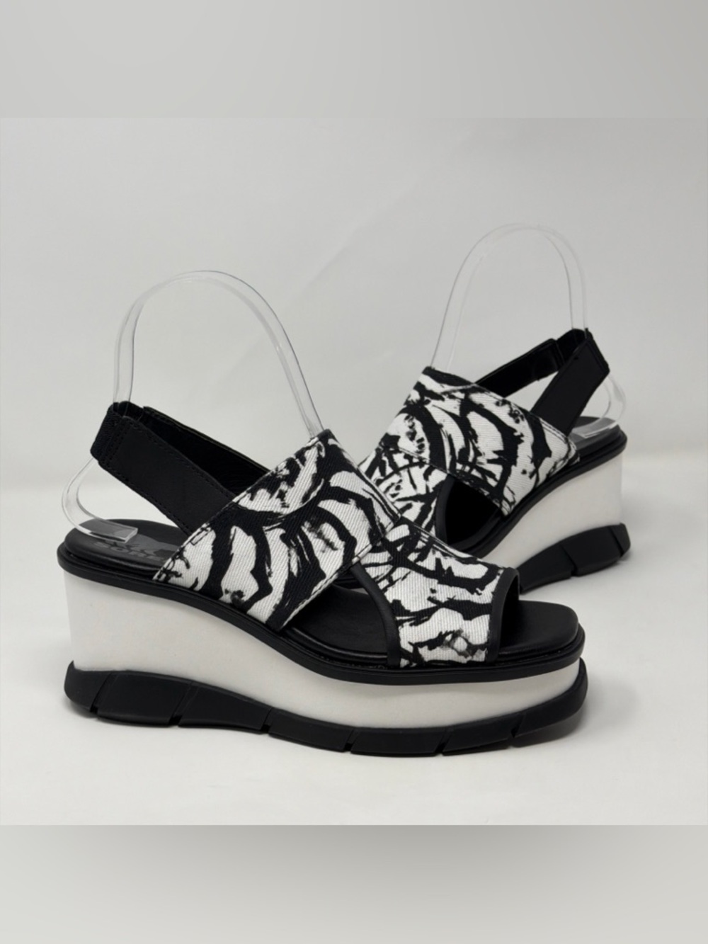SOREL Joanie III Slingback Wedge Sandals NL4681-100 Women’s 6